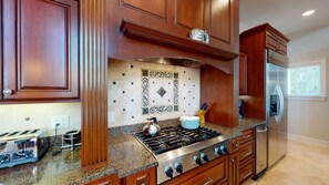 Kitchen with High-end Custom Cabinetry