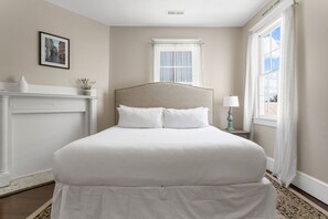 Comfortable beds with plush linens, soft pillows, and supportive mattresses for restful nights.