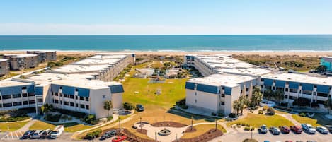 A Place At The Beach Primary Photo - A Place at the Beach complex-a gated oceanfront condo community with the BEST outdoor pool and waterslide in Atlantic Beach! Plus an indoor pool for rainy day fun.