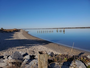Relax and enjoy a morning sunrise at Topsail Sound