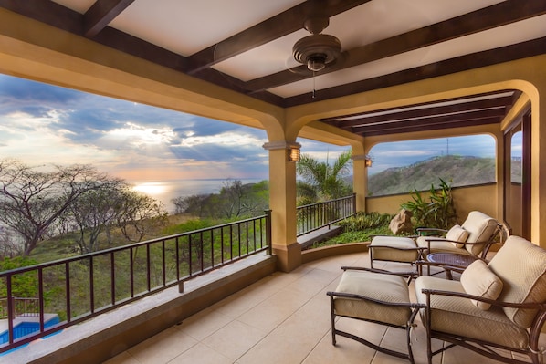 Master Bedroom Balcony. Ocean View.