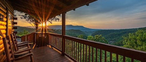 You will LOVE the peace and serenity on the porch during the beautiful sunsets.