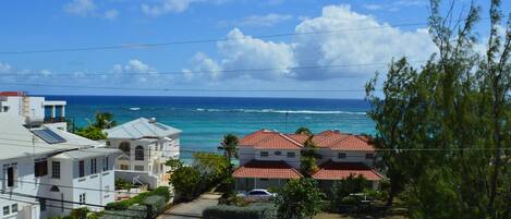 The stunning ocean-view from the Master bedroom!!