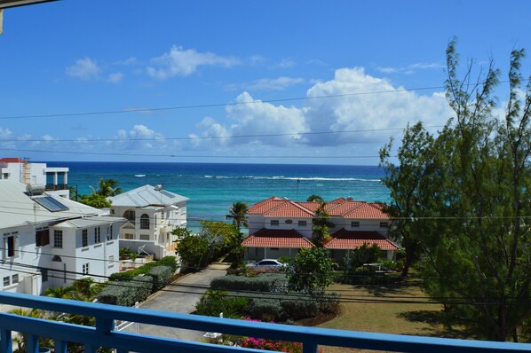 The stunning ocean-view from the Master bedroom!!