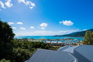 Vue sur la plage ou l’océan