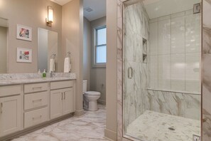This primary bathroom suite is a dream come true!