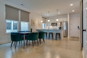 Enjoy the convenience of a kitchen that flows right into the dining room.