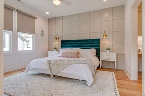 Embrace the vibrant pop of color that brings this room to life!