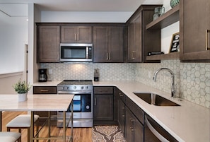 An incredible amount of counter space for all your cooking needs