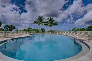Two pools to choose from.  This one is by the beach.