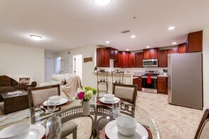 Open Living / Dining / Kitchen Area