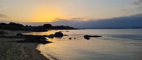 TRAMONTO SULLA NOSTRA SPIAGGIA