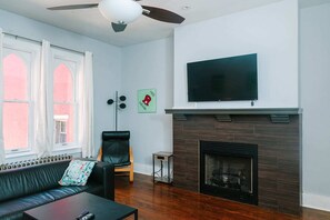 Living Room with ROKU TV