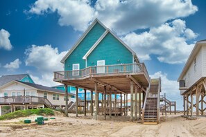 Toes in the sand and ready for you to relax! 