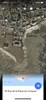 Vue aérienne de l’emplacement de la maison à marée basse