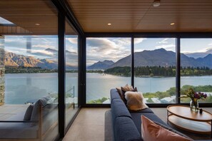 Incredible views from the living area, your own lakeside lookout