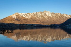 Queenstown lake and The Remarkables range just outside your front door