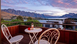 One of Queenstown's best lookouts from your balcony