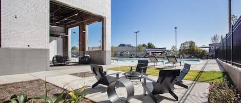 Lounge by the pool