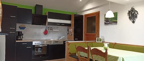 Ferienwohnung mit  Alpenblick-Wohnküche