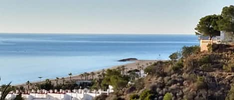 Vue sur la plage/l’océan