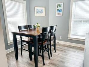 Pub table makes playing the card games and board games easier