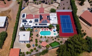 Ariel View of property