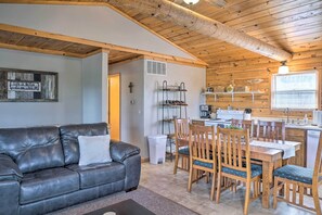 Living Room & Dining Area | Main Floor | Free WiFi