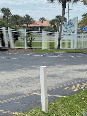 Gated for Your Safety and assigned parking spot.