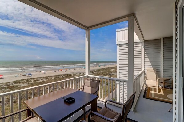 Panoramic Ocean Views from Porch