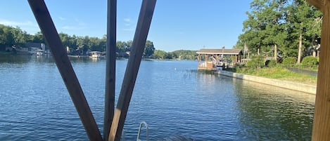 Boat Dock on property 