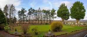 The Croquet Lawn viewed from the Retreat's Balcony.