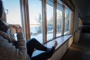 Bay Window overlooking the lake