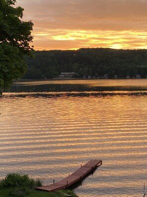 View from the deck