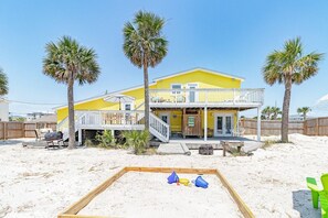 Beach backyard in Pensacola, FL, USA