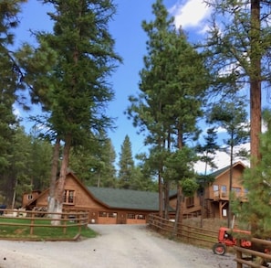 The listing is comprised of the North, South Lodge, Lower Lodge and 2 Cabins
