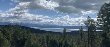 View of Flathead Lake from the property