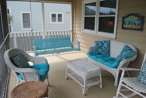 Screen Porch with Rockers