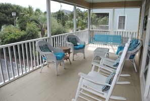 Screen Porch with Rockers