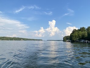 On the lake at Haven Point.