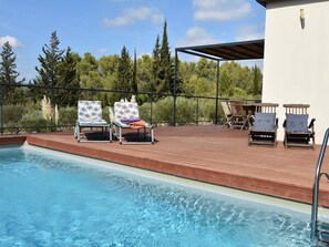 Piscine maison de vacances