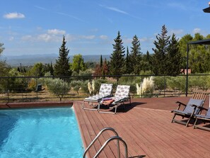 Piscine maison de vacances