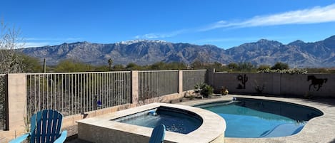 Surrounded by the Catalina Mountains
