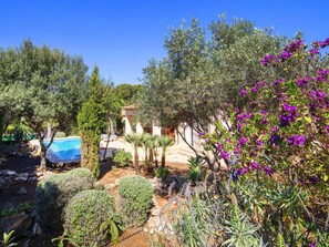 Plant, Sky, Flower, Natural Landscape, Tree, Shrub, House, Landscape, Groundcover, Grass