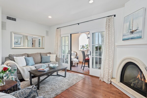 Inviting living room space