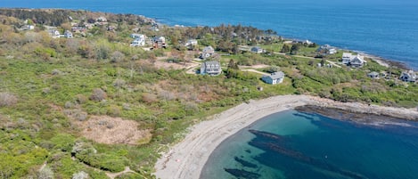 deeded access to the private beach