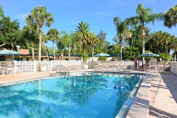 heated pool
