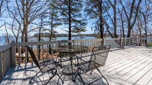 Porch facing Bay 