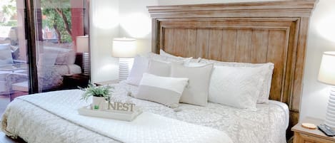 King size bed in Master