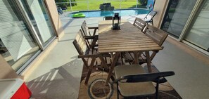 Outdoor Eating Area.